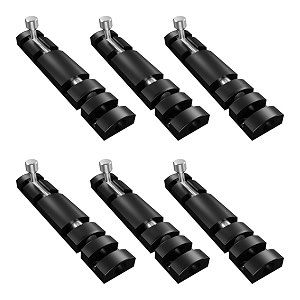 atlantic 4 inch zaylo tower bolt for doors amp windows  black finish aluminium kundichitakni door latch for main door bathroom amp bedroom  heavy duty tower bolt pack of 6