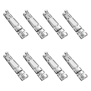 atlantic 4 inch zaylo tower bolt for doors amp windows  ss finish aluminium kundichitakni door latch for main door bathroom amp bedroom  heavy duty tower bolt pack of 8