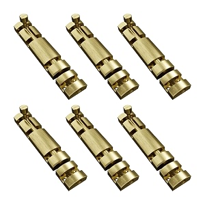 atlantic 4 inch zaylo tower bolt for doors amp windows  antique finish aluminium kundichitakni door latch for main door bathroom amp bedroom  heavy duty tower bolt pack of 6