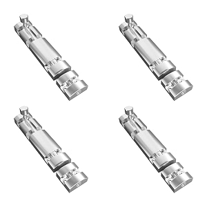 atlantic 4 inch zaylo tower bolt for doors amp windows  ss finish aluminium kundichitakni door latch for main door bathroom amp bedroom  heavy duty tower bolt pack of 4