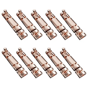 atlantic 4 inch zaylo tower bolt for doors amp windows  rose gold finish aluminium kundichitakni door latch for main door bathroom amp bedroom  heavy duty tower bolt pack of 10