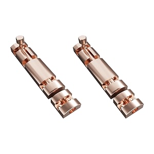 atlantic 4 inch zaylo tower bolt for doors amp windows  rose gold finish aluminium kundichitakni door latch for main door bathroom amp bedroom  heavy duty tower bolt pack of 2