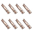 Atlantic 4 Inch Zaylo Tower Bolt for Doors &amp; Windows | Rose Gold Finish Aluminium Kundi/Chitakni Door Latch for Main Door, Bathroom &amp; Bedroom | Heavy Duty Tower Bolt (Pack of 8)