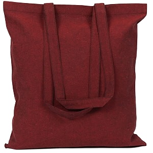 atmos green 5 pack 15 x 16 inch with 2734 long handle garnet color 55 oz recycled reusable cotton grocery bags eco friendly super strong great choice for schools promotion branding made in india