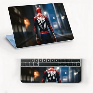 atodds laptop skin sticker  compatible for 16 inch laptop - notebook - macbook  bubble free application  scratchproof matte finish  full body coverage design-28