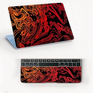 atodds laptop skin sticker  compatible for 16 inch laptop - notebook - macbook  bubble free application  scratchproof matte finish  full body coverage design-103
