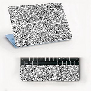 atodds laptop skin sticker  compatible for 16 inch laptop - notebook - macbook  bubble free application  scratchproof matte finish  full body coverage design-10
