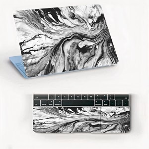 atodds laptop skin sticker  compatible for 16 inch laptop - notebook - macbook  bubble free application  scratchproof matte finish  full body coverage design-93
