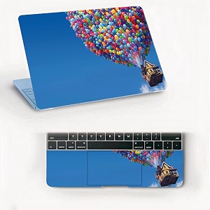 atodds laptop skin sticker  compatible for 16 inch laptop - notebook - macbook  bubble free application  scratchproof matte finish  full body coverage design-120