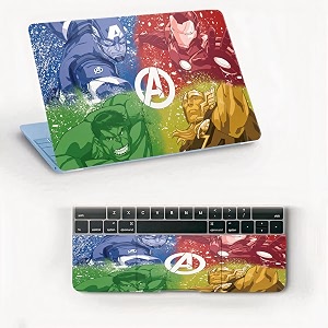 atodds laptop skin sticker  compatible for 16 inch laptop - notebook - macbook  bubble free application  scratchproof matte finish  full body coverage design-109