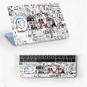 atodds laptop skin sticker  compatible for 16 inch laptop - notebook - macbook  bubble free application  scratchproof matte finish  full body coverage design-55