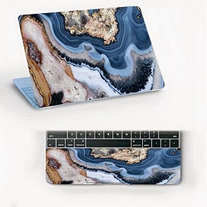 atodds laptop skin sticker  compatible for 16 inch laptop - notebook - macbook  bubble free application  scratchproof matte finish  full body coverage design-94