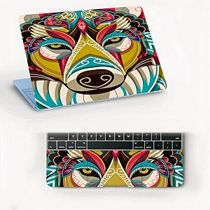 atodds laptop skin sticker  compatible for 16 inch laptop - notebook - macbook  bubble free application  scratchproof matte finish  full body coverage design-88