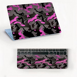 atodds laptop skin sticker  compatible for 16 inch laptop - notebook - macbook  bubble free application  scratchproof matte finish  full body coverage design-13