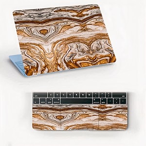 atodds laptop skin sticker  compatible for 16 inch laptop - notebook - macbook  bubble free application  scratchproof matte finish  full body coverage design-87
