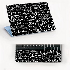 atodds laptop skin sticker  compatible for 16 inch laptop - notebook - macbook  bubble free application  scratchproof matte finish  full body coverage design-48