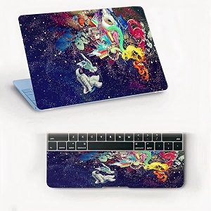 atodds laptop skin sticker  compatible for 16 inch laptop - notebook - macbook  bubble free application  scratchproof matte finish  full body coverage design-54