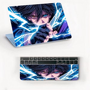 atodds laptop skin sticker  compatible for 16 inch laptop - notebook - macbook  bubble free application  scratchproof matte finish  full body coverage design-26