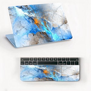 atodds laptop skin sticker  compatible for 16 inch laptop - notebook - macbook  bubble free application  scratchproof matte finish  full body coverage design-95
