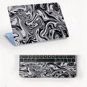 atodds laptop skin sticker  compatible for 16 inch laptop - notebook - macbook  bubble free application  scratchproof matte finish  full body coverage design-91