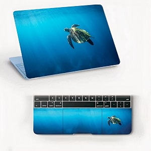 atodds laptop skin sticker  compatible for 16 inch laptop - notebook - macbook  bubble free application  scratchproof matte finish  full body coverage design-107