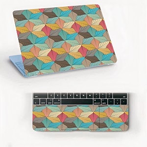atodds laptop skin sticker  compatible for 16 inch laptop - notebook - macbook  bubble free application  scratchproof matte finish  full body coverage design-99