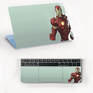 atodds laptop skin sticker  compatible for 16 inch laptop - notebook - macbook  bubble free application  scratchproof matte finish  full body coverage design-49