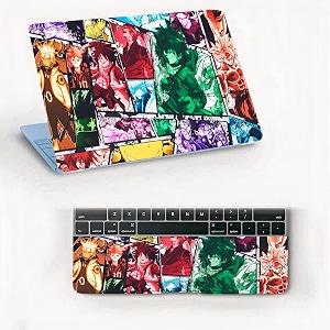 atodds laptop skin sticker  compatible for 16 inch laptop - notebook - macbook  bubble free application  scratchproof matte finish  full body coverage design-132