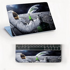 atodds laptop skin sticker  compatible for 16 inch laptop - notebook - macbook  bubble free application  scratchproof matte finish  full body coverage design-34