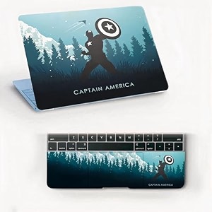atodds laptop skin sticker  compatible for 16 inch laptop - notebook - macbook  bubble free application  scratchproof matte finish  full body coverage design-113