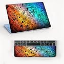 AtOdds Laptop Skin Sticker | Compatible for 16 inch Laptop - Notebook - MacBook | Bubble Free Application | Scratchproof Matte Finish | Full Body Coverage (Design-74)