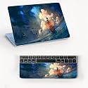 AtOdds Laptop Skin Sticker | Compatible for 16 inch Laptop - Notebook - MacBook | Bubble Free Application | Scratchproof Matte Finish | Full Body Coverage (Design-56)
