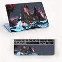 AtOdds Laptop Skin Sticker | Compatible for 16 inch Laptop - Notebook - MacBook | Bubble Free Application | Scratchproof Matte Finish | Full Body Coverage (Design-135)