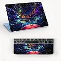 AtOdds Laptop Skin Sticker | Compatible for 16 inch Laptop - Notebook - MacBook | Bubble Free Application | Scratchproof Matte Finish | Full Body Coverage (Design-122)
