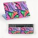 AtOdds Laptop Skin Sticker | Compatible for 16 inch Laptop - Notebook - MacBook | Bubble Free Application | Scratchproof Matte Finish | Full Body Coverage (Design-117)