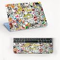 AtOdds Laptop Skin Sticker | Compatible for 16 inch Laptop - Notebook - MacBook | Bubble Free Application | Scratchproof Matte Finish | Full Body Coverage (Design-23)