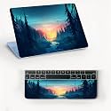 AtOdds Laptop Skin Sticker | Compatible for 16 inch Laptop - Notebook - MacBook | Bubble Free Application | Scratchproof Matte Finish | Full Body Coverage (Design-63)