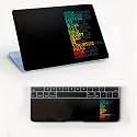 AtOdds Laptop Skin Sticker | Compatible for 16 inch Laptop - Notebook - MacBook | Bubble Free Application | Scratchproof Matte Finish | Full Body Coverage (Design-25)