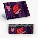 AtOdds Laptop Skin Sticker | Compatible for 16 inch Laptop - Notebook - MacBook | Bubble Free Application | Scratchproof Matte Finish | Full Body Coverage (Design-79)
