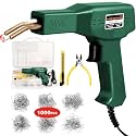 ATOLS Upgraded Plastic Welder, 1000PCS Staples, Pure Copper Transformer, Rapid Heating, Plastic Welding Kit, Hot Stapler Kit, Plastic Welder Gun Kit, Car Bumper Repair Kit, Plastic Repair Kit(Green)