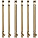 Atom 6 Pack, 24 inch Aluminium Tower Bolt | Brass Antique Finish | Home and Offices Doors and Windows Tower Bolt, TB002