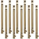 Atom 10 Pack, 24 inch Aluminum Tower Bolt | Brass Antique Finish | Home and Offices Doors and Windows Tower Bolt, TB002