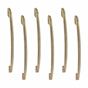 atom 122 inch zinc pull handle  antique finish  long zinc pull bar for wardrobes amp kitchen drawers  model 545  pack of 6