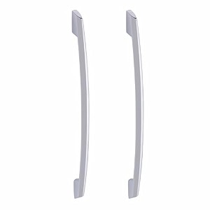 atom 122 inch zinc pull handle  cppt finish  long zinc door handle for cabinet amp drawer  push bar 545  pack of 2