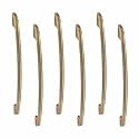 Atom 12.2 inch Zinc Pull Handle | Antique Finish | Long Zinc Pull Bar for Wardrobes &amp; Kitchen Drawers | Model 545 | Pack of 6