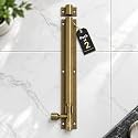 Atom 12 inch Aluminium Tower Bolt | Antique Finish | Home and Offices Doors and Windows Tower Bolt, TB001, Pack of 2