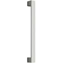 Atom 12 inches Stainless Steel Pull Handle | Silver Satin Finish | Door Handle | Office Cabinet Wardrobe Furniture Kitchen Drawer Push Bar, Phs05