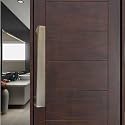 Atom 12 inches Steel Pull Handle | Brass Antique Finish | Door Handle | Office Cabinet Wardrobe Furniture Kitchen Drawer Push Bar, Phs05