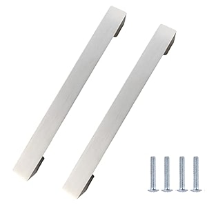 atom 2 pack 12 inches stainless steel pull handle  silver satin finish  door handle  phs05