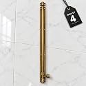 Atom 24 inch Aluminium Tower Bolt | Antique Finish | Home and Offices Doors and Windows Tower Bolt, TB001, Pack of 4